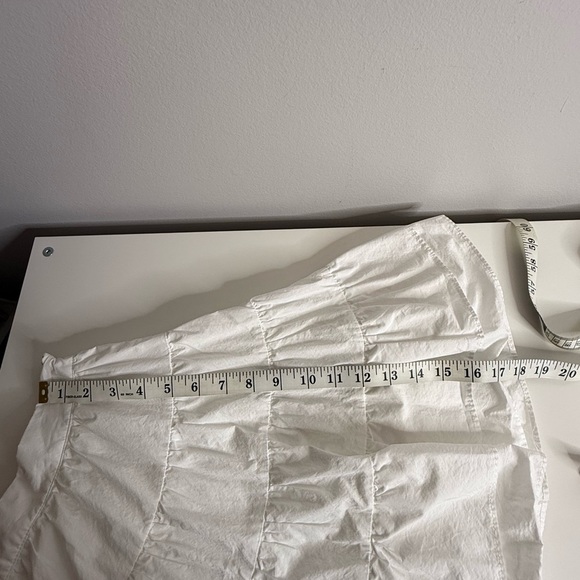 En Saison - Anthropologie - Juliet Top and Skirt Set in white Oyster - S/M - Picture 15 of 16